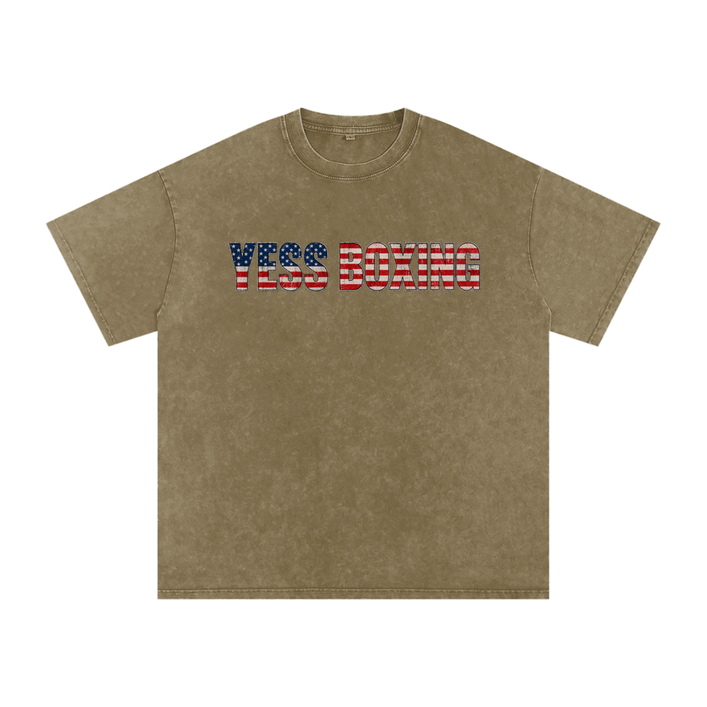 Y in YESS Stars 'N Stripes Oversized T-Shirt