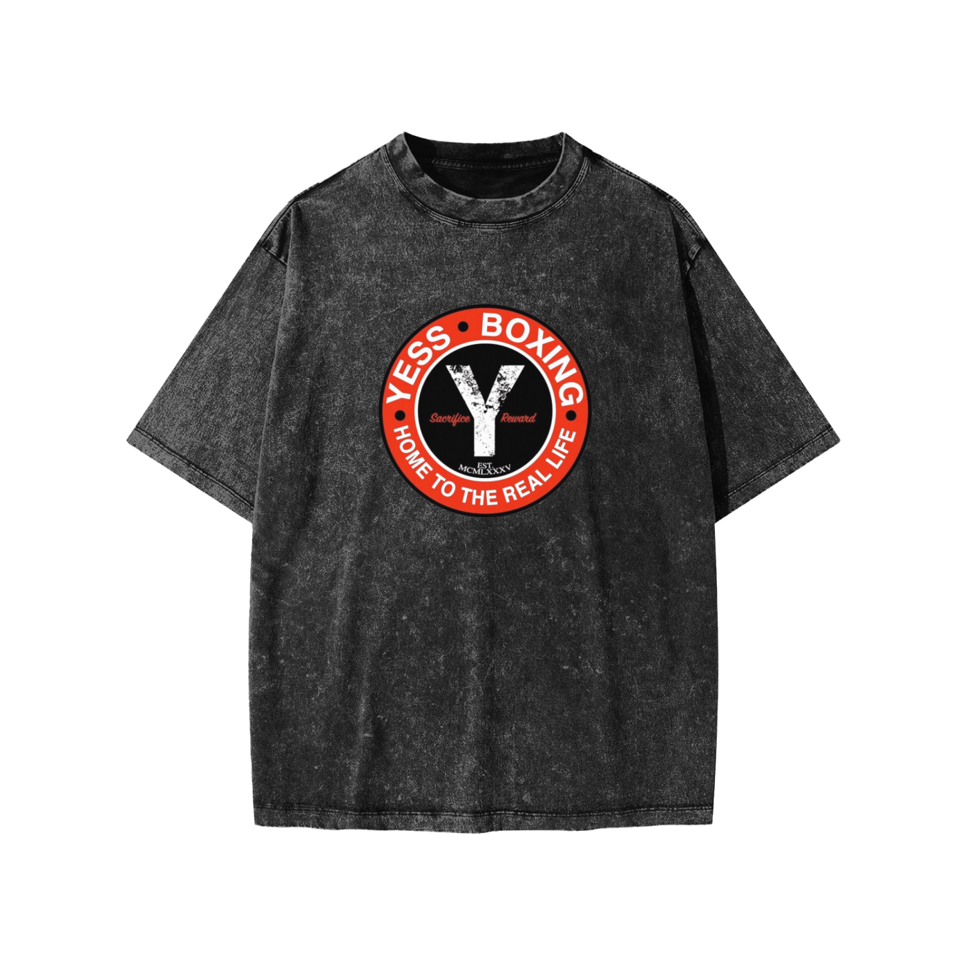 YOUTH - YESS Boxing Snow Washed T-Shirt