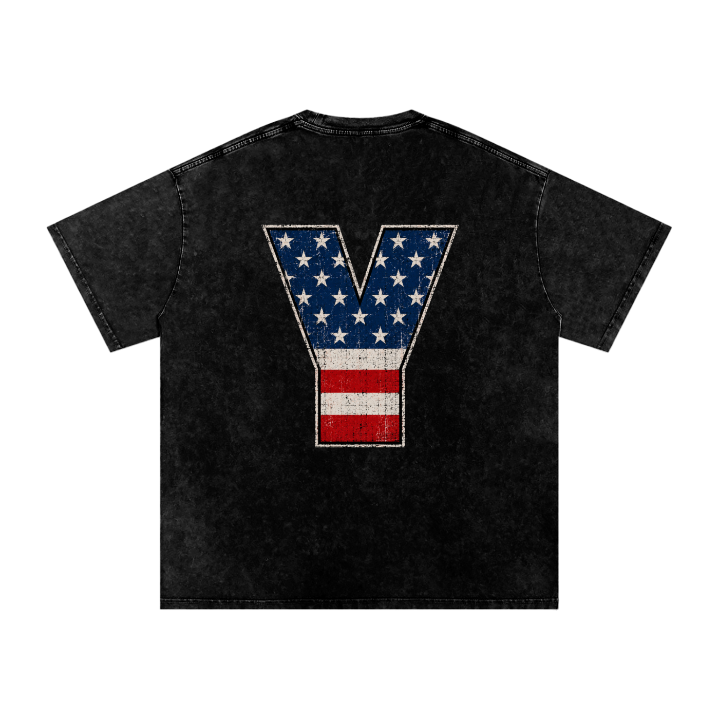 Y in YESS Stars 'N Stripes Oversized T-Shirt