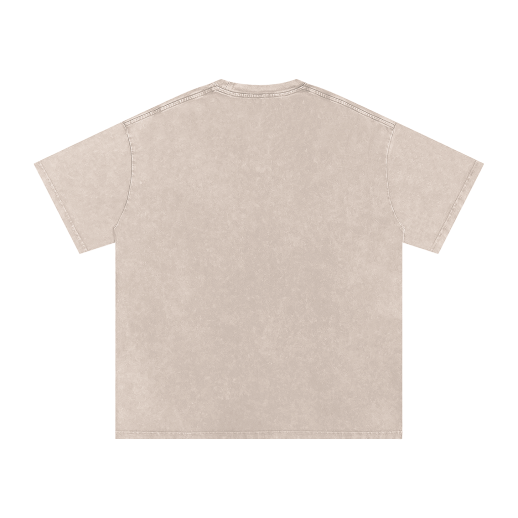 YESS Boxing Snow Washed Oversized T-Shirt