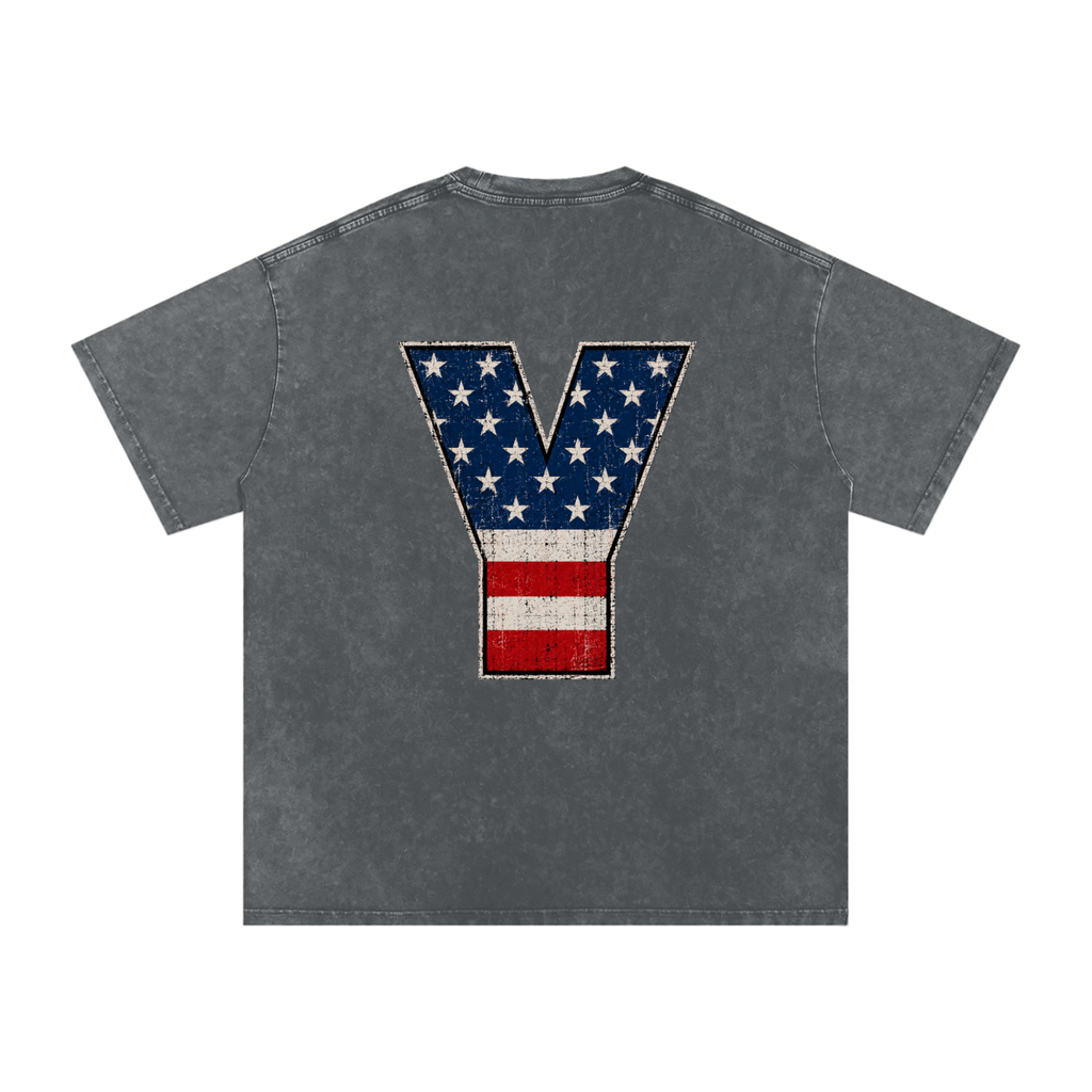 Y in YESS Stars 'N Stripes Oversized T-Shirt