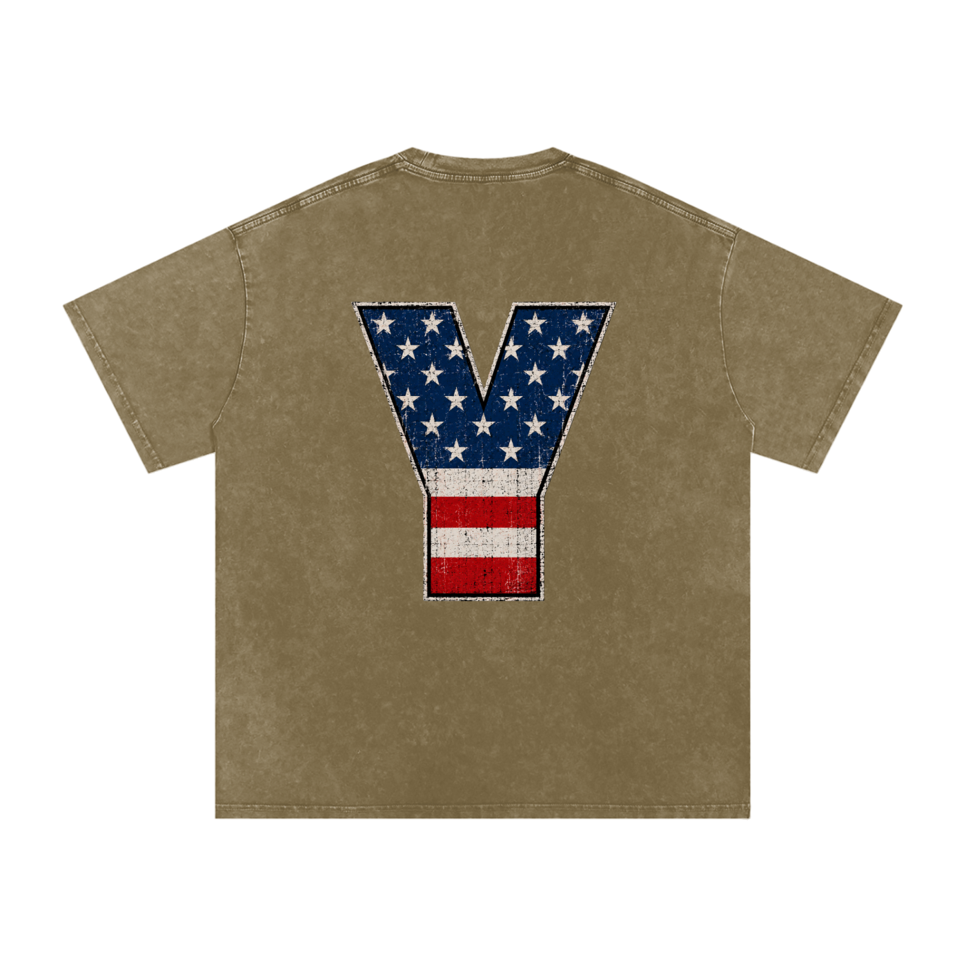 Y in YESS Stars 'N Stripes Oversized T-Shirt