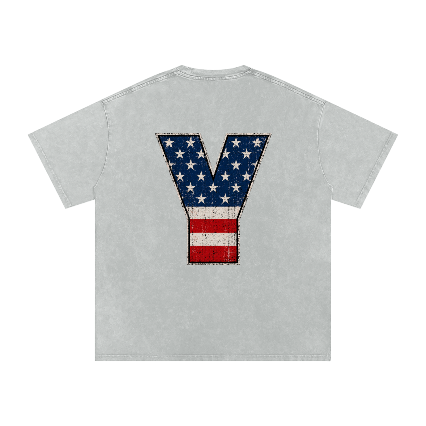 Y in YESS Stars 'N Stripes Oversized T-Shirt