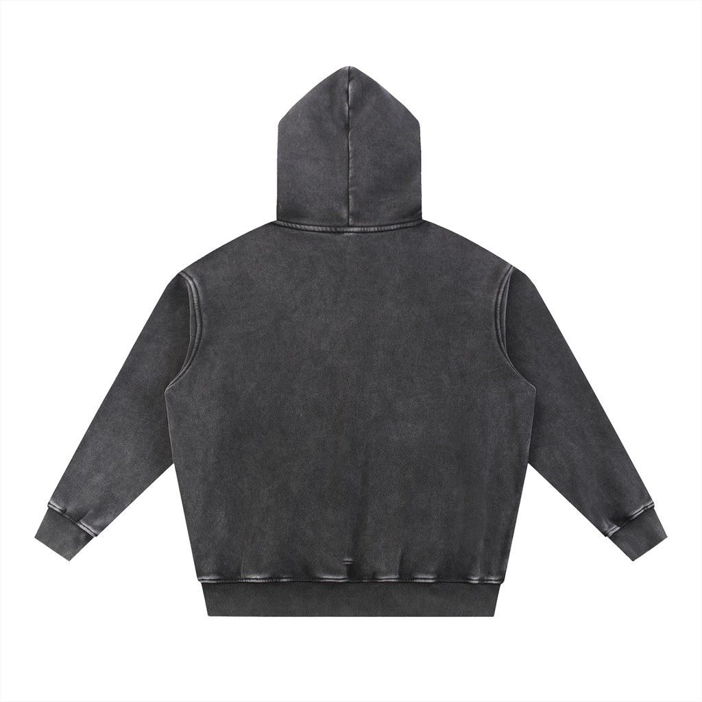YESS Boxing Snow Wash Oversize Hoodie